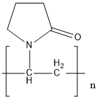 Polyvinylpyrrolidone Structure